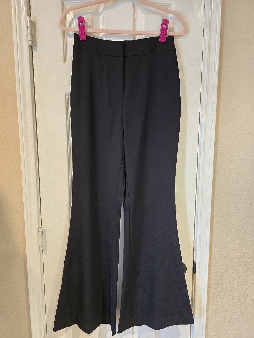 Tuckernuck Black Wide Leg High-Rise Pants Small